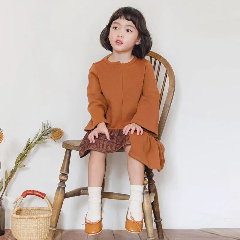 Girls dresses 2018 new autumn hoodies dress for girls kids casual Korean patchwork plaid Dress baby Princess vestido clothes
Girls dresses 2018 new autumn hoodies dress for girls kids casual Korean patchwork plaid Dress baby Princess vestido clothes