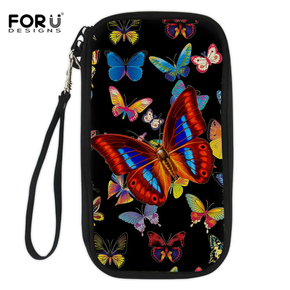 FORUDESIGNS Coin Purse Butterfly Printed Woman Wallet Bag Long Famale Card Holder Casual Zipper Ladies Clutch ID holder Carteira
FORUDESIGNS Coin Purse Butterfly Printed Woman Wallet Bag Long Famale Card Holder Casual Zipper Ladies Clutch ID holder Carteira