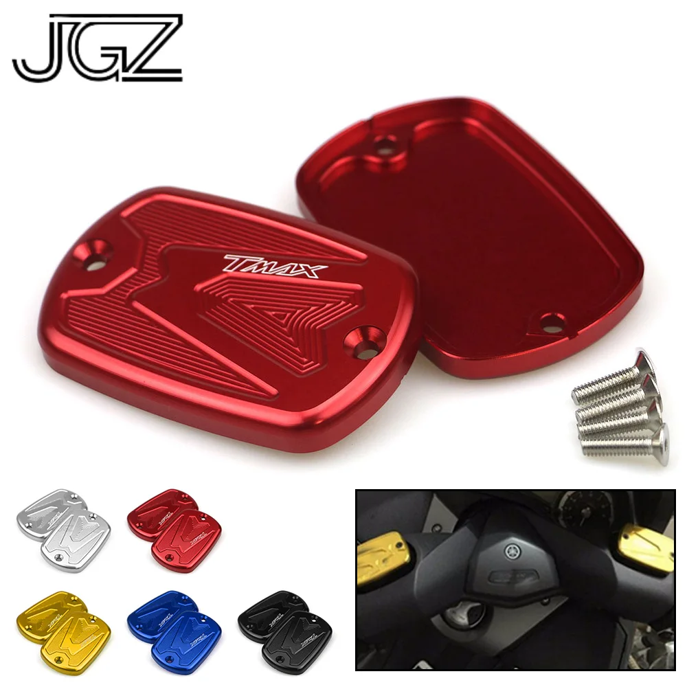 Pair for Yamaha TMAX 500 08-11 530 2012 - 2017 Motorcycle CNC Aluminum Front Brake Master Cylinder Reservoir Tank Oil Cover Cap
Pair for Yamaha TMAX 500 08-11 530 2012 - 2017 Motorcycle CNC Aluminum Front Brake Master Cylinder Reservoir Tank Oil Cover Cap