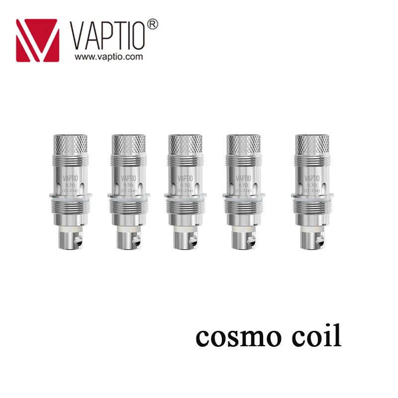 Vaptio Cosmo coils Electronic Cigarette Atomizer Cores fit cosmo kit 0.7ohm(DL) 1.6ohm(MTL) Kanthal supported 10-23W vapor |