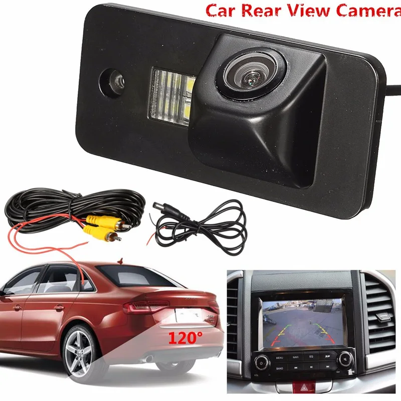 Rearview Camera 520TV lines 120 Waterproof Car Auto Rear View Camera Reverse Backup License Plate Camera For Audi A3 A4 A5 RS4
Rearview Camera 520TV lines 120 Waterproof Car Auto Rear View Camera Reverse Backup License Plate Camera For Audi A3 A4 A5 RS4