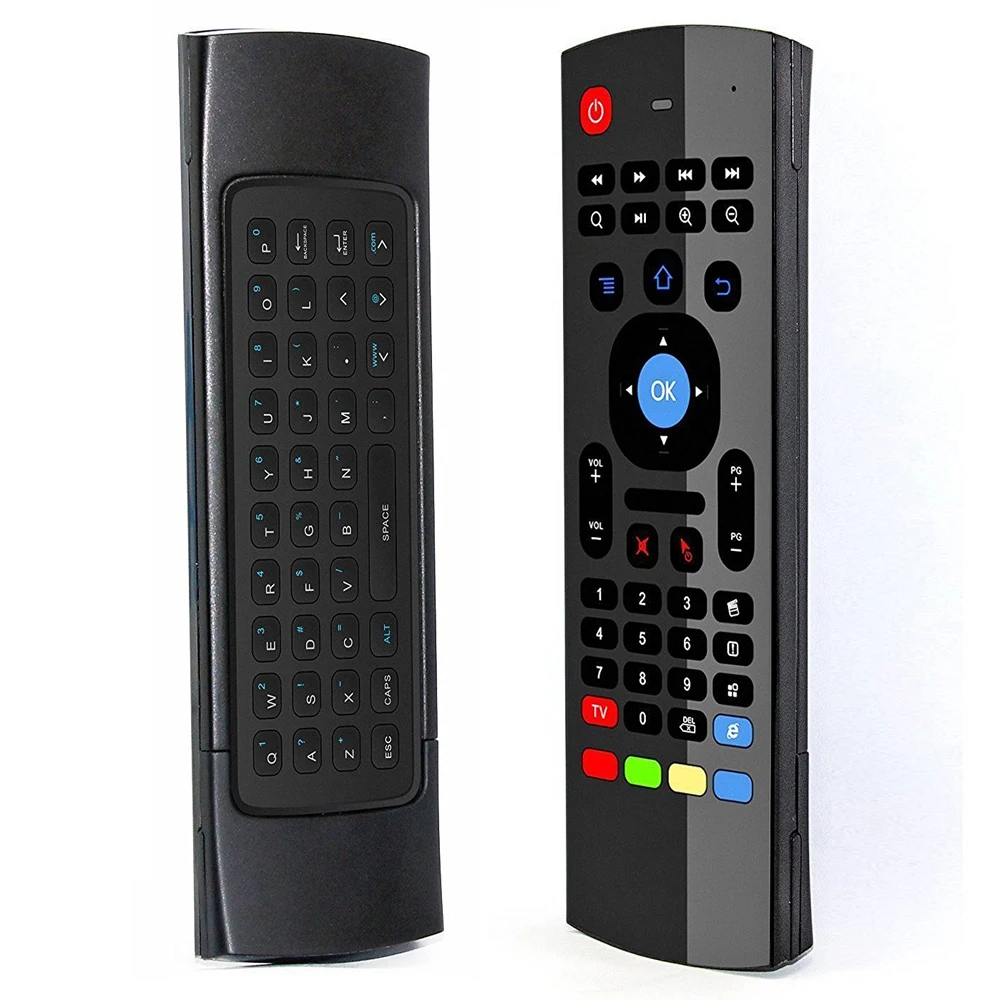 MX3 Multifunction 2.4G Fly Mouse Mini Wireless Keyboard & Infrared Remote Control & 3-Gyro + 3-Gsensor for Google Android TV/Box
MX3 Multifunction 2.4G Fly Mouse Mini Wireless Keyboard & Infrared Remote Control & 3-Gyro + 3-Gsensor for Google Android TV/Box