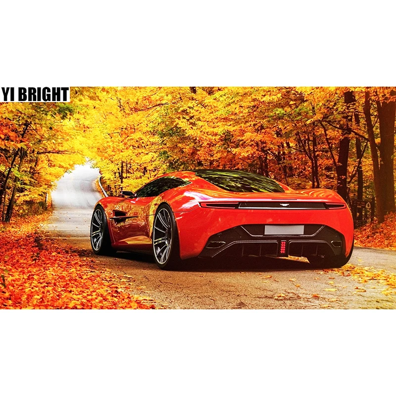 Full Square/Round Drill 5D DIY Diamond Painting "Sports Car In Autumn"Embroidery Cross Stitch Mosaic Rhinestone Home Decor GT 
Full Square/Round Drill 5D DIY Diamond Painting "Sports Car In Autumn"Embroidery Cross Stitch Mosaic Rhinestone Home Decor GT