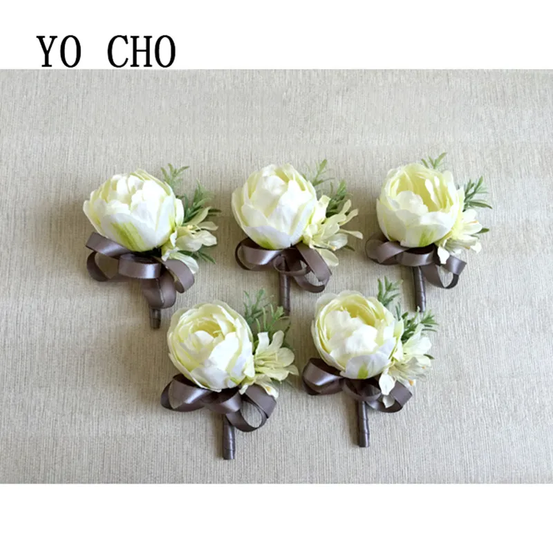 YO CHO 5 Colors Artificial Corsage Flowers Bridal Groom Wedding Boutonniere Decor Groomsman Corsage Brooch Pin Commercial Prom
YO CHO 5 Colors Artificial Corsage Flowers Bridal Groom Wedding Boutonniere Decor Groomsman Corsage Brooch Pin Commercial Prom