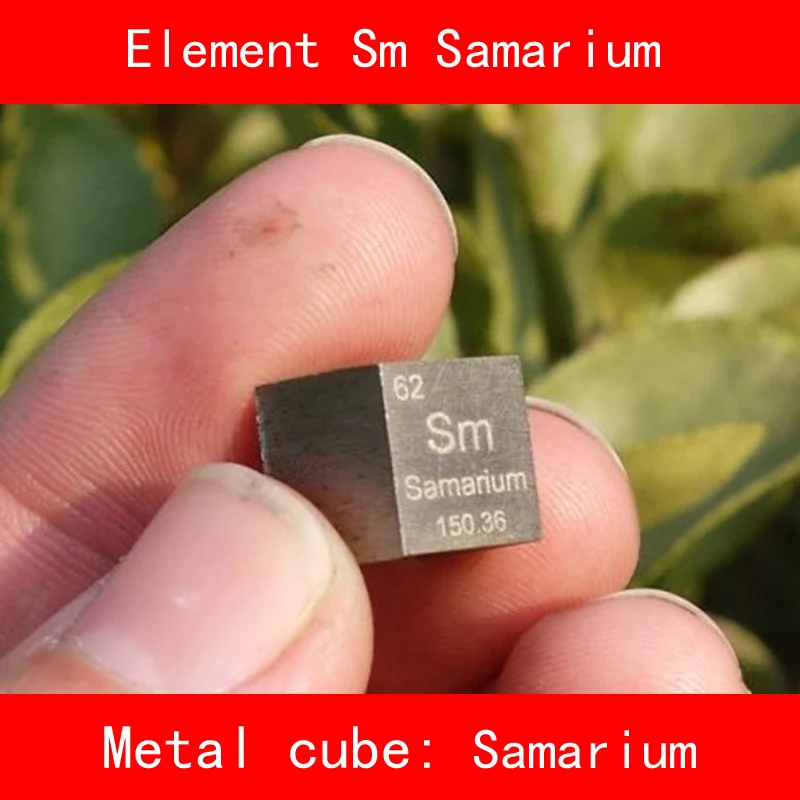 Sm Samarium Cube Bulk Pure 99.9% Periodic Table of Rare-earth Metal Elements for Research DIY Collection lab
Sm Samarium Cube Bulk Pure 99.9% Periodic Table of Rare-earth Metal Elements for Research DIY Collection lab