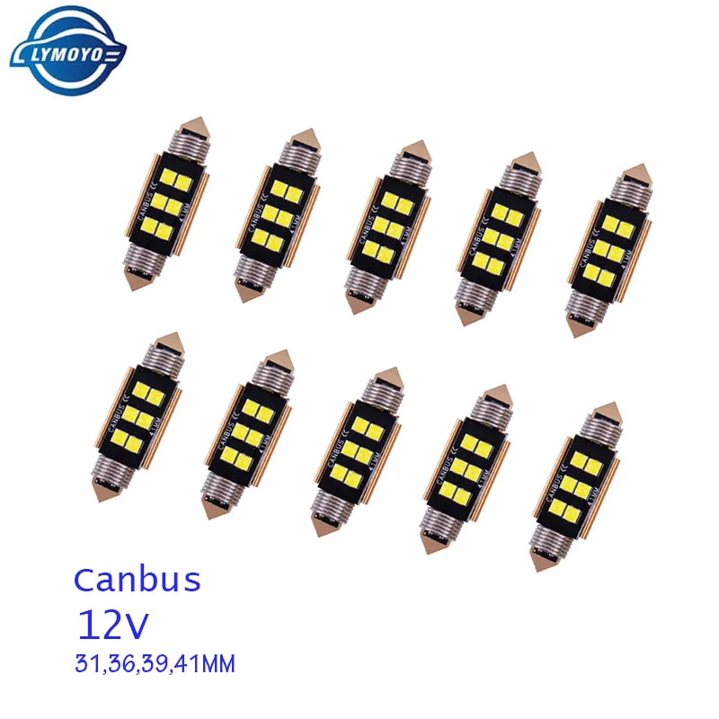 100 шт. C5W светодиодный ная лента CANBUS 31 мм 36 мм 39 мм 41 мм 3030 6 светодиодный SMD лампы для чтения номерного знака купольные лампы
100 шт. C5W светодиодный ная лента CANBUS 31 мм 36 мм 39 мм 41 мм 3030 6 светодиодный SMD лампы для чтения номерного знака купольные лампы