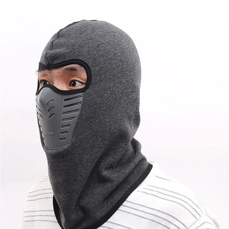 Зимняя велосипедная Спортивная ветрозащитная защитная маска для лица Мужская