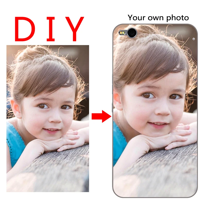 Чехол для фотографий DIY Xiaomi Mi 5X 6X 8 9 9SE мягкая задняя крышка из ТПУ с индивидуальным