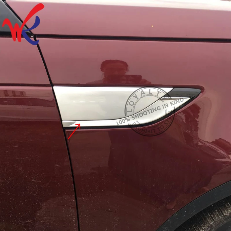 Loyalty for Land Rover Discovery 5 2017 2018 Front Side Light Lamp Cover Trim ABS Chrome Car Accessories Auto Styling
Loyalty for Land Rover Discovery 5 2017 2018 Front Side Light Lamp Cover Trim ABS Chrome Car Accessories Auto Styling