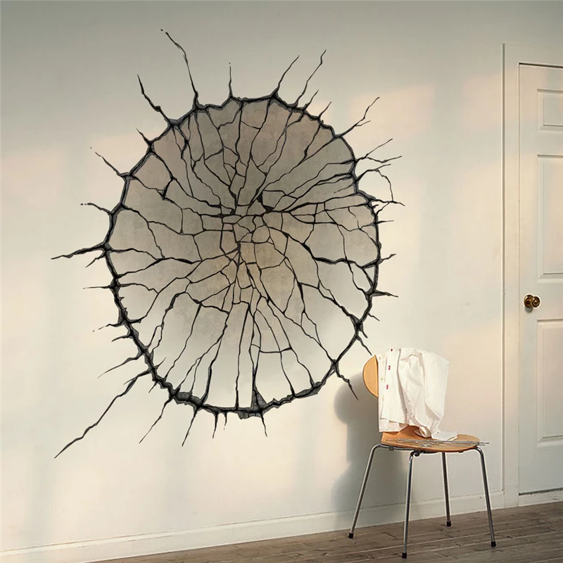 wall crackles stickers living room decorations 1475. creative 3d home decals print mural art landscape scenery poster 5.0
wall crackles stickers living room decorations 1475. creative 3d home decals print mural art landscape scenery poster 5.0