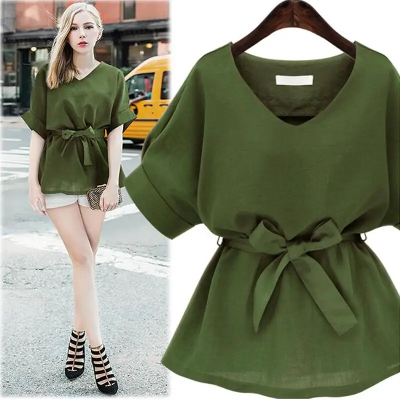 Kimono Women Shirts Fashoin V-neck Bat Sleeve Sashes Loose Womens Tops and Blouses Vintage Casual Plus Size Blouse Blusas Mujer
Kimono Women Shirts Fashoin V-neck Bat Sleeve Sashes Loose Womens Tops and Blouses Vintage Casual Plus Size Blouse Blusas Mujer