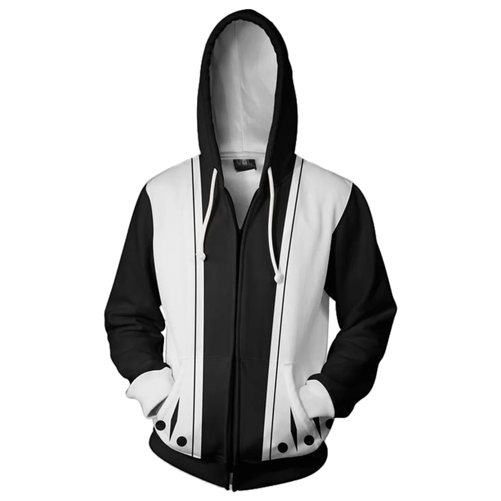 BLEACH Costumes Kenpachi Zaraki Hoodie Sweatshirt Cosplay Men Women Comic BLEACH 3D Printed Sweatshirt Zipper Hooded Jackets Top
BLEACH Costumes Kenpachi Zaraki Hoodie Sweatshirt Cosplay Men Women Comic BLEACH 3D Printed Sweatshirt Zipper Hooded Jackets Top