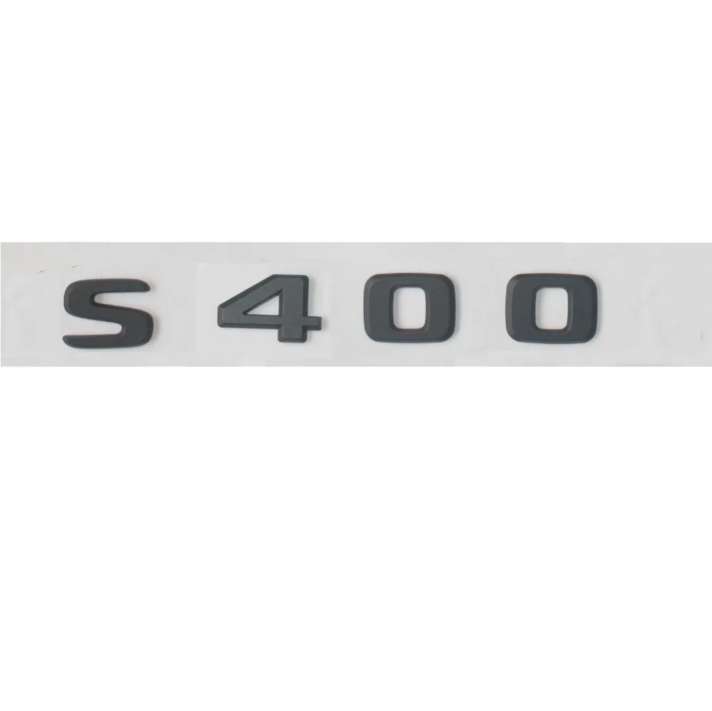 Flat Matte Black ABS Rear Trunk Letters Badge Badges Emblem Emblems Decal Sticker for Mercedes Benz S Class S400 2017 2019
Flat Matte Black ABS Rear Trunk Letters Badge Badges Emblem Emblems Decal Sticker for Mercedes Benz S Class S400 2017 2019