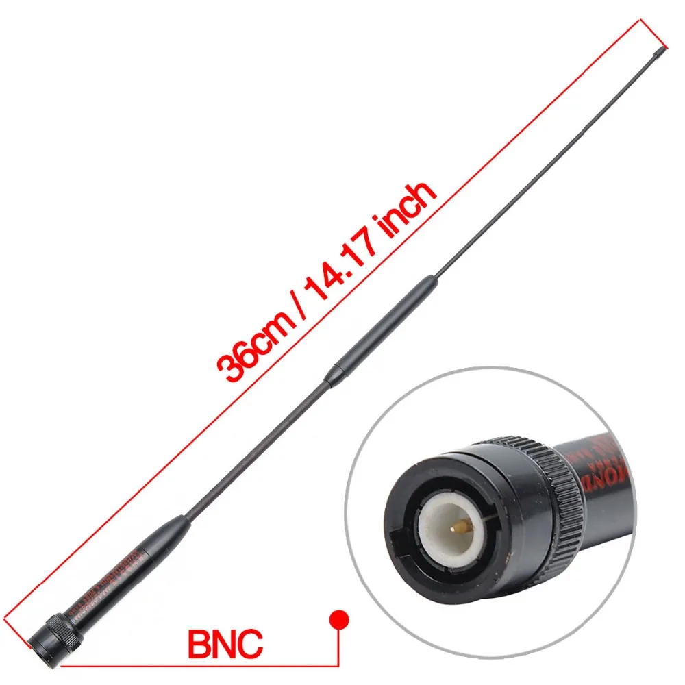 Алмазный BNC RH951S Dual Band 144/430 МГц антенна RH 951S для BMW Icom Kenwood иди и болтай Walkie Talkie “иди