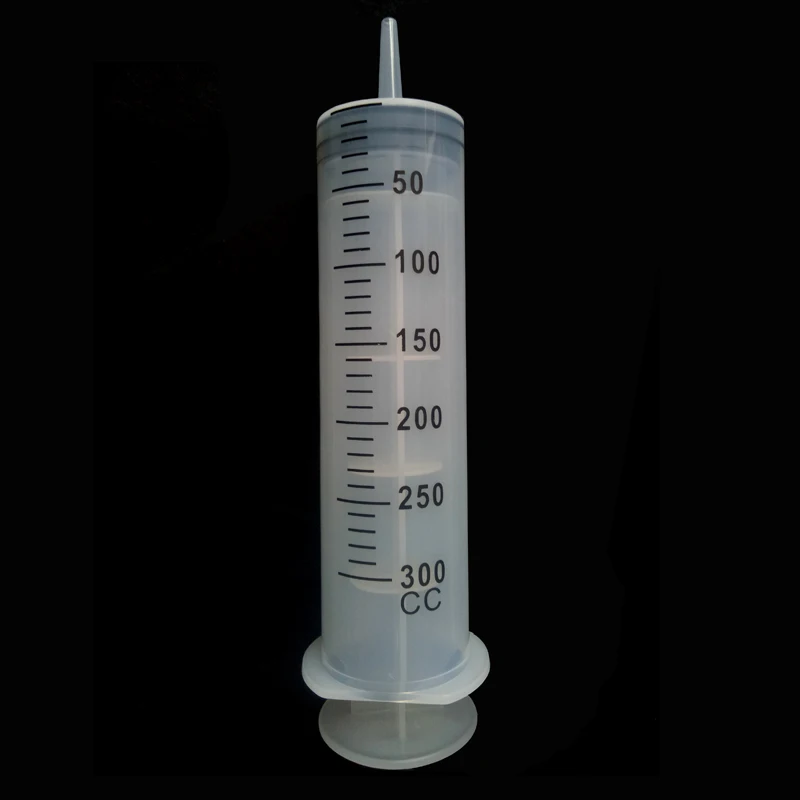 New 300ml Plastic Syringe Large Capacity Syringe Transparent Reusable Sterile Measuring Injection Syringe Nutrient Hydroponics
New 300ml Plastic Syringe Large Capacity Syringe Transparent Reusable Sterile Measuring Injection Syringe Nutrient Hydroponics