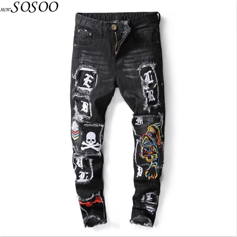 New men jeans brand fashion denim pants trousers cool beggars 100% cotton top quality mans jeans pant #8023
New men jeans brand fashion denim pants trousers cool beggars 100% cotton top quality mans jeans pant #8023