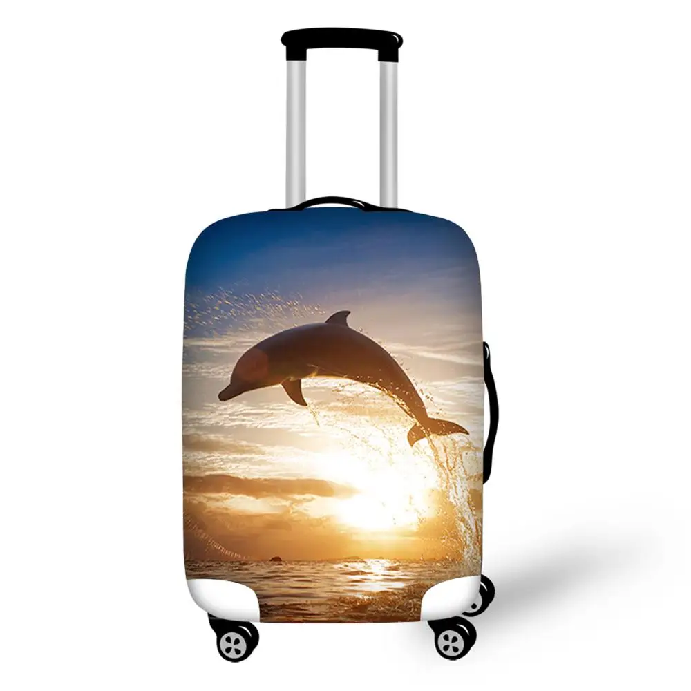Animal Dolphin Prints Travel Luggage Case Cover18-30 Inch Women Waterproof Thick Elastic Luggage Protective Covers Dustproof
Animal Dolphin Prints Travel Luggage Case Cover18-30 Inch Women Waterproof Thick Elastic Luggage Protective Covers Dustproof