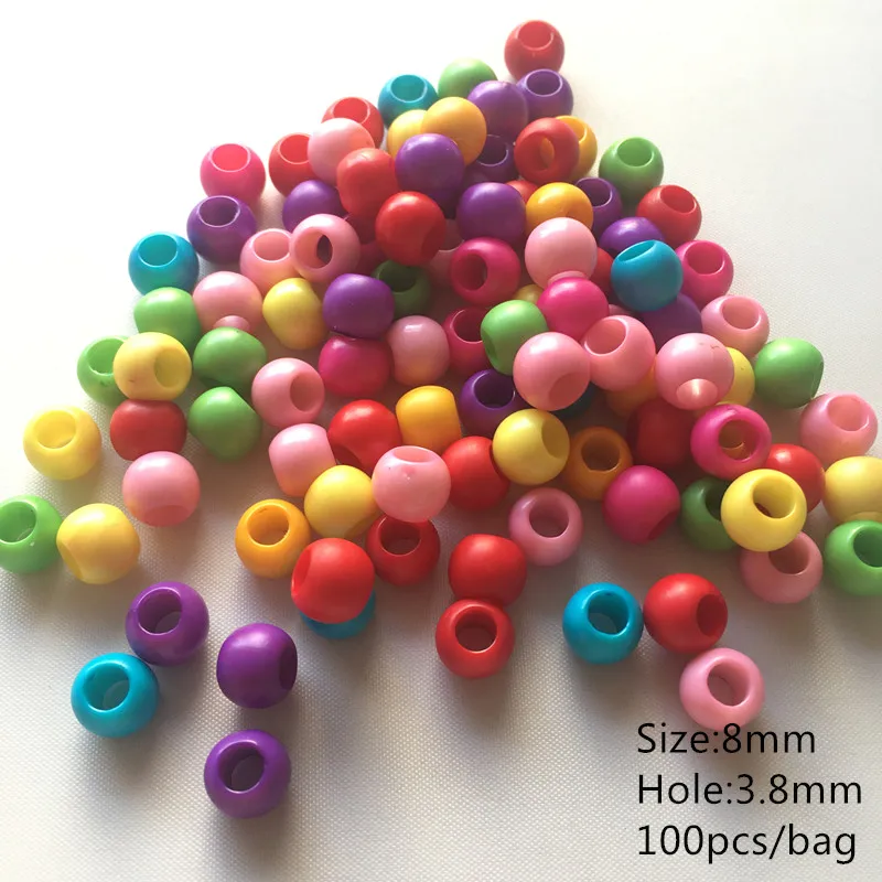 8mm 4 sizes Acrylic Round Big Hole Beads Colour Mixture For Jewelry Making DIY Kids Fancy Beads Necklace hole 3.8mm Meideheng
8mm 4 sizes Acrylic Round Big Hole Beads Colour Mixture For Jewelry Making DIY Kids Fancy Beads Necklace hole 3.8mm Meideheng