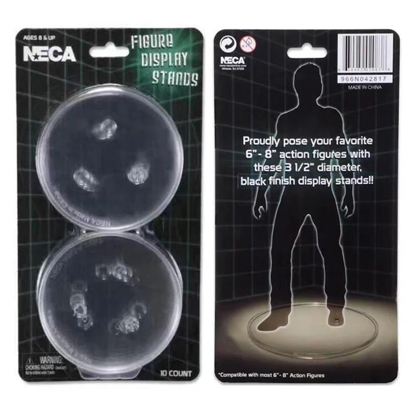 10pcs/lot NECA Action Figure Display Stands Compatible with Most 6""-9"" Action Figures Black White PVC Action Figure Toy
10pcs/lot NECA Action Figure Display Stands Compatible with Most 6""-9"" Action Figures Black White PVC Action Figure Toy