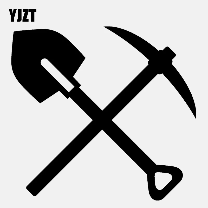 YJZT 12,3 см * 11,7 см мультфильм Майнер инструменты Переводные виниловые черные/серебряные автомобильные наклейки
YJZT 12,3 см * 11,7 см мультфильм Майнер инструменты Переводные виниловые черные/серебряные автомобильные наклейки