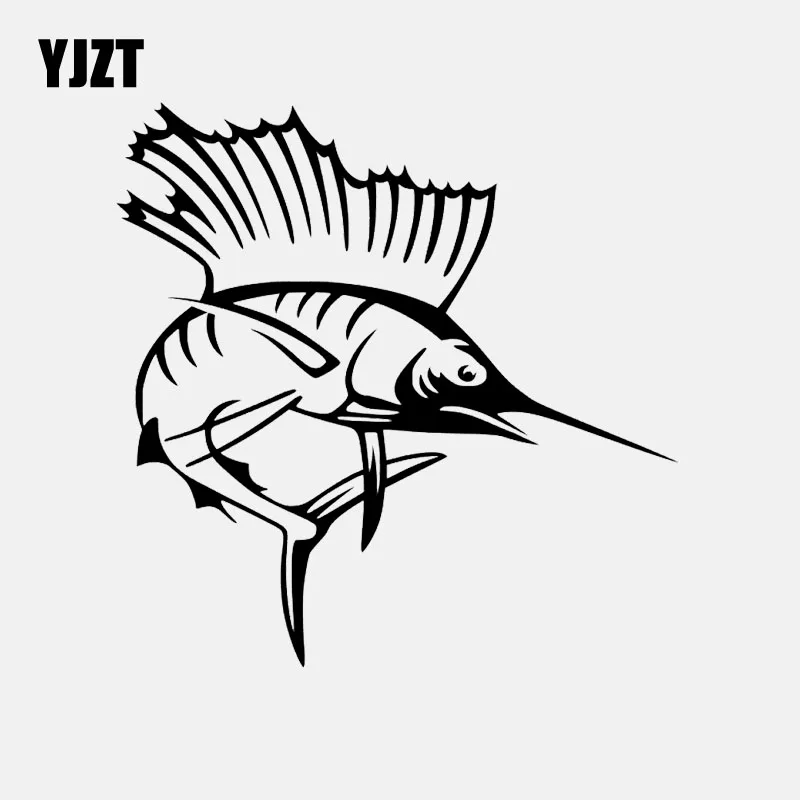 YJZT 13.9CM*14CM Sailfish Vinyl Decal Car Sticker Fish Decor Black/Silver C24-0479
YJZT 13.9CM*14CM Sailfish Vinyl Decal Car Sticker Fish Decor Black/Silver C24-0479