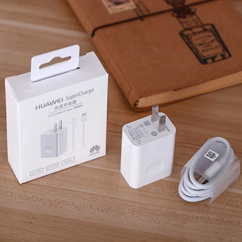 Original Huawei 4.5V 5A Supercharge Quick Charger 22.5W 40W For P20 Pro P30 P40 Lite Mate 10 Mate 20 30 Pro 5A Type C-Cable
Original Huawei 4.5V 5A Supercharge Quick Charger 22.5W 40W For P20 Pro P30 P40 Lite Mate 10 Mate 20 30 Pro 5A Type C-Cable