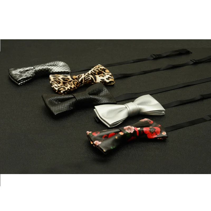 2019 New Style PU Leather Bow Ties for Men Fashion High Quality Printed Adjustable Men Bowties Butterfly Gravata with Gift Box
2019 New Style PU Leather Bow Ties for Men Fashion High Quality Printed Adjustable Men Bowties Butterfly Gravata with Gift Box