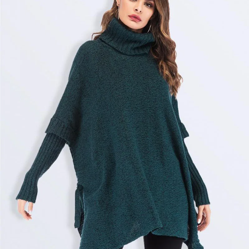 Fashion Women Knitwear 2019 Autumn Side Slit Loose Solid Color Casual Woman Sweater Woman Outwear Long Sleeve Turtleneck Sweater
Fashion Women Knitwear 2019 Autumn Side Slit Loose Solid Color Casual Woman Sweater Woman Outwear Long Sleeve Turtleneck Sweater