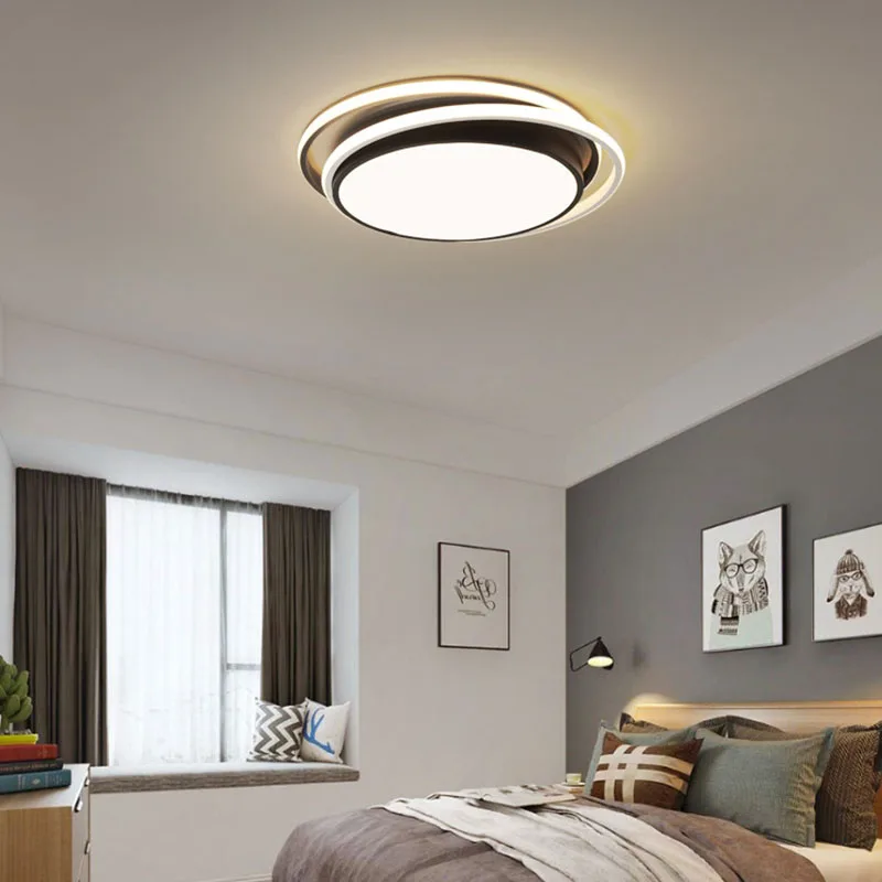 Modern Round LED Ceiling Light Slim Ceiling Lamp Bedroom Study Dining Room High Bright Ceiling Lighting Fixture Black White Lamp
Modern Round LED Ceiling Light Slim Ceiling Lamp Bedroom Study Dining Room High Bright Ceiling Lighting Fixture Black White Lamp