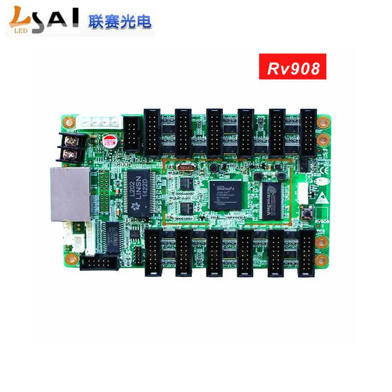 RV908(RV908M32) LED Display control system Receiving Card Support Static, 1/2, 1/4, 1/8, 1/16, 1/32 Scan, Work with TS802D
RV908(RV908M32) LED Display control system Receiving Card Support Static, 1/2, 1/4, 1/8, 1/16, 1/32 Scan, Work with TS802D