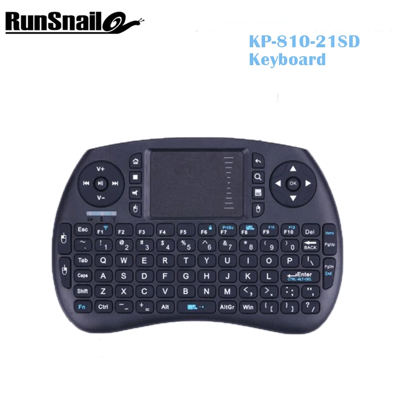 2 4 GHz Мини тачпад мышь Air Mouse мини беспроводная клавиатура ручной для Android TV BOX ПК pk i8