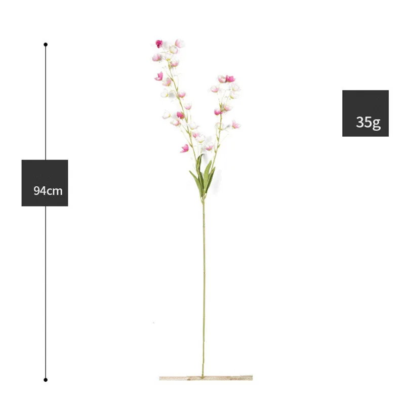 High quality artificial green plants 7 branches bell flower artificial flowers arrangement fake grass wedding decoration
High quality artificial green plants 7 branches bell flower artificial flowers arrangement fake grass wedding decoration