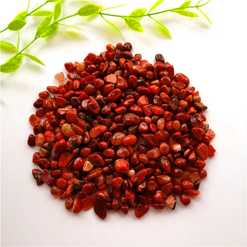 Natural South Red Agate Gravel Original Stone Purify Degaussing Quartz Crystals Minerals Specimen Health Decoration 50g 
Natural South Red Agate Gravel Original Stone Purify Degaussing Quartz Crystals Minerals Specimen Health Decoration 50g