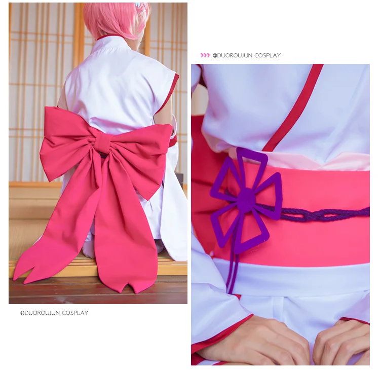 Re:Zero kara Hajimeru Isekai Seikatsu Rem/Ram Cosplay Costume Kimono Tops+Clogs+Stockings Full Set Halloween Costumes for Women
Re:Zero kara Hajimeru Isekai Seikatsu Rem/Ram Cosplay Costume Kimono Tops+Clogs+Stockings Full Set Halloween Costumes for Women