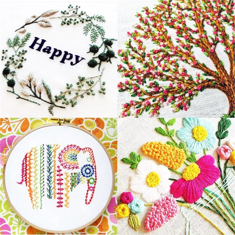 KOKNIT Embroidery Floss 100 Skeins Rainbow Colors Thread Cross Stitch Threads for Bracelets Craft Floss with 6pcs Sewing Needles
KOKNIT Embroidery Floss 100 Skeins Rainbow Colors Thread Cross Stitch Threads for Bracelets Craft Floss with 6pcs Sewing Needles