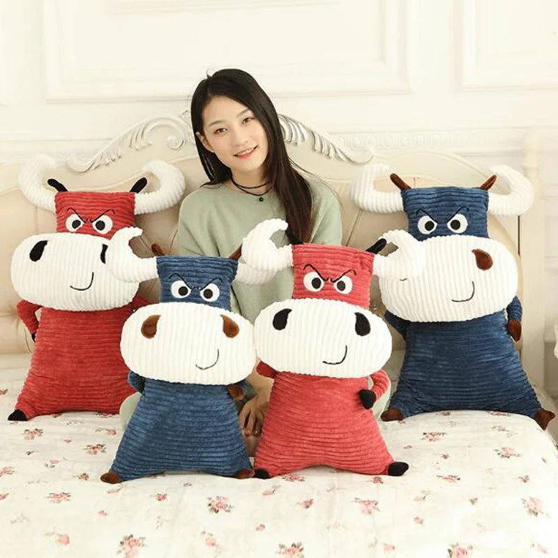 Cute Big Bull Doll Plush Toy Coarse Cloth Cow Plush Stuffed Cow Children's Toys Birthday Gift Christmas Gift Car Home Pillow
Cute Big Bull Doll Plush Toy Coarse Cloth Cow Plush Stuffed Cow Children's Toys Birthday Gift Christmas Gift Car Home Pillow
