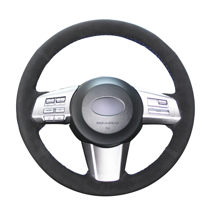 Hand-stitched DIY Black Suede Car Steering Wheel Cover for Subaru Outback 2010 2011 Legacy 2010 2011
Hand-stitched DIY Black Suede Car Steering Wheel Cover for Subaru Outback 2010 2011 Legacy 2010 2011