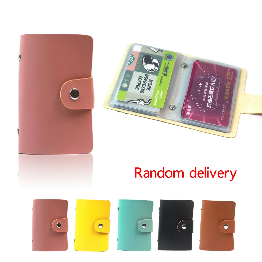 Small Portable Mini Card Holders Leather Business Card Case Credit Card Bag Credit Card Holder Candy Color Random
Small Portable Mini Card Holders Leather Business Card Case Credit Card Bag Credit Card Holder Candy Color Random