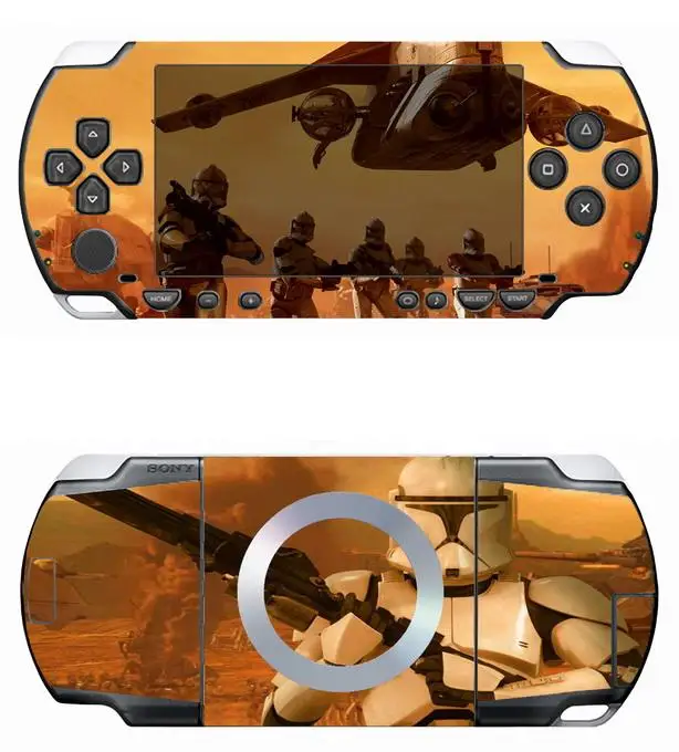 057 защитная виниловая наклейка для Sony PSP 1000 наклейки PSP1000 | Электроника