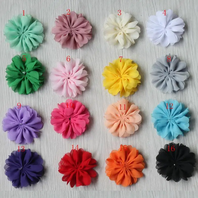3.0 inch Fabric Flower Rosette Chiffon Rose Without Center For Children Hairband 16Colors 200pcs
3.0 inch Fabric Flower Rosette Chiffon Rose Without Center For Children Hairband 16Colors 200pcs