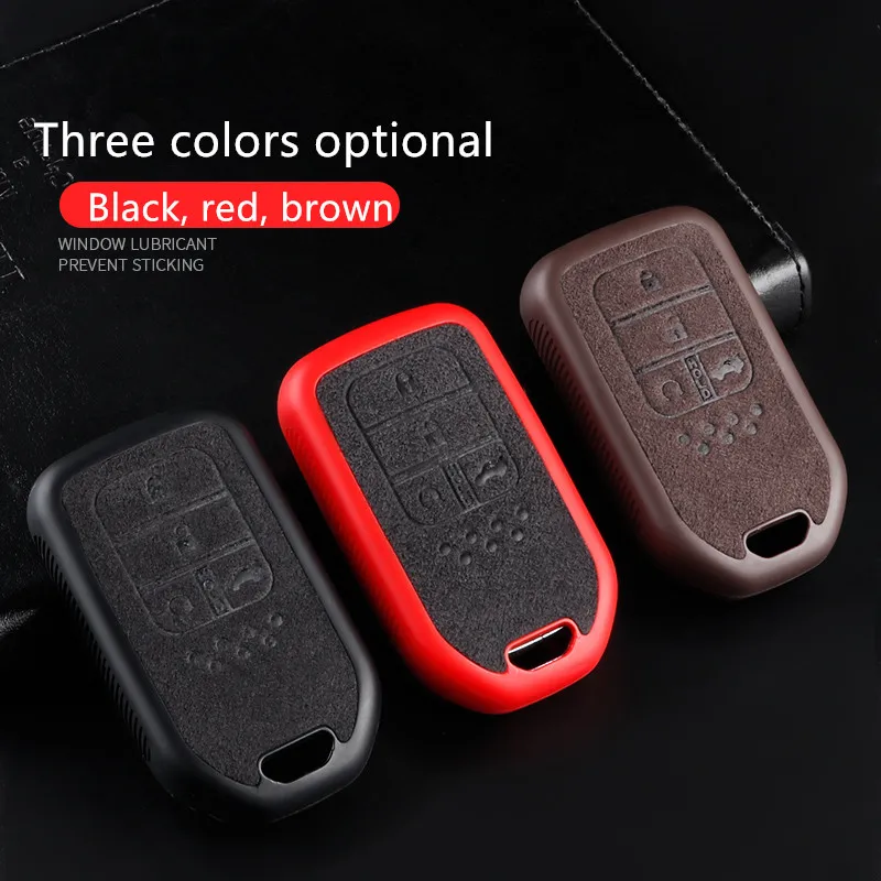 TPU Leather Car Remote Key Case Cover For Honda Civic CRV HRV JAZZ FIT Accord Odyssey Pilot Vezel City 2015 2016 2017 2018 2019
TPU Leather Car Remote Key Case Cover For Honda Civic CRV HRV JAZZ FIT Accord Odyssey Pilot Vezel City 2015 2016 2017 2018 2019