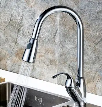 kitchen hot and cold pull out faucets, single handle sink mixer tap can be rotated
kitchen hot and cold pull out faucets, single handle sink mixer tap can be rotated