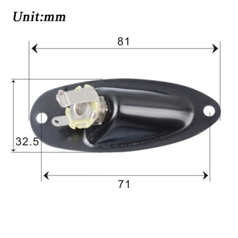 Professional Boat Style Guitar Pickup Output Input Jack Plate Socket Guitar Parts Knobs Pickup Switches Guitar Replacement Parts
Professional Boat Style Guitar Pickup Output Input Jack Plate Socket Guitar Parts Knobs Pickup Switches Guitar Replacement Parts