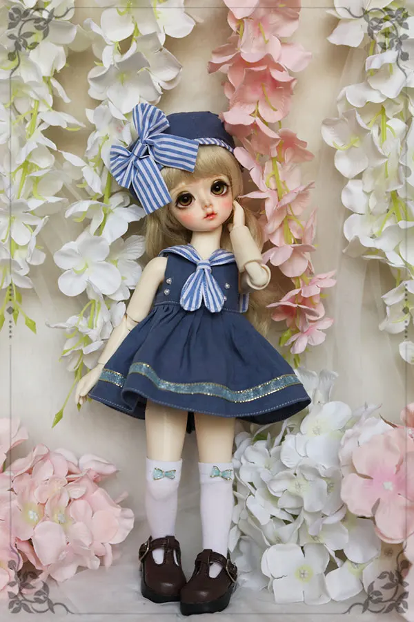 BJD doll clothes suit dark blue Western style clothes Sailor suit for 1/6 1/8 BJD Imda3.0 doll clothes accessories
BJD doll clothes suit dark blue Western style clothes Sailor suit for 1/6 1/8 BJD Imda3.0 doll clothes accessories