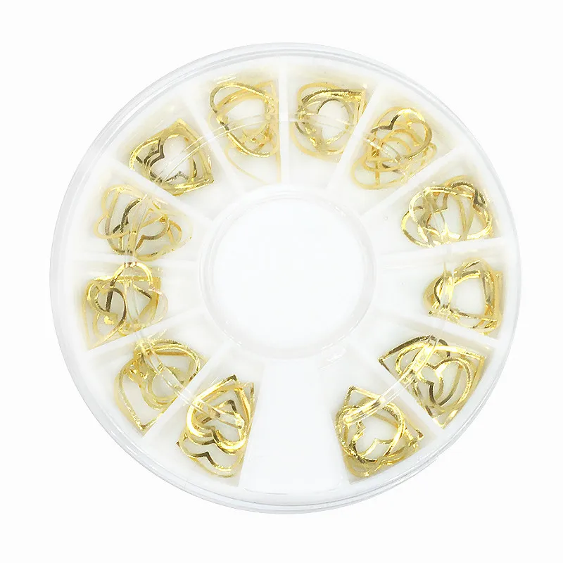1 Wheel Gold Nail Art Heart Decorations 3d Charms Nail Accessoires Steam Punk Metal Rivet Hollow Manicure Design Bulk
1 Wheel Gold Nail Art Heart Decorations 3d Charms Nail Accessoires Steam Punk Metal Rivet Hollow Manicure Design Bulk