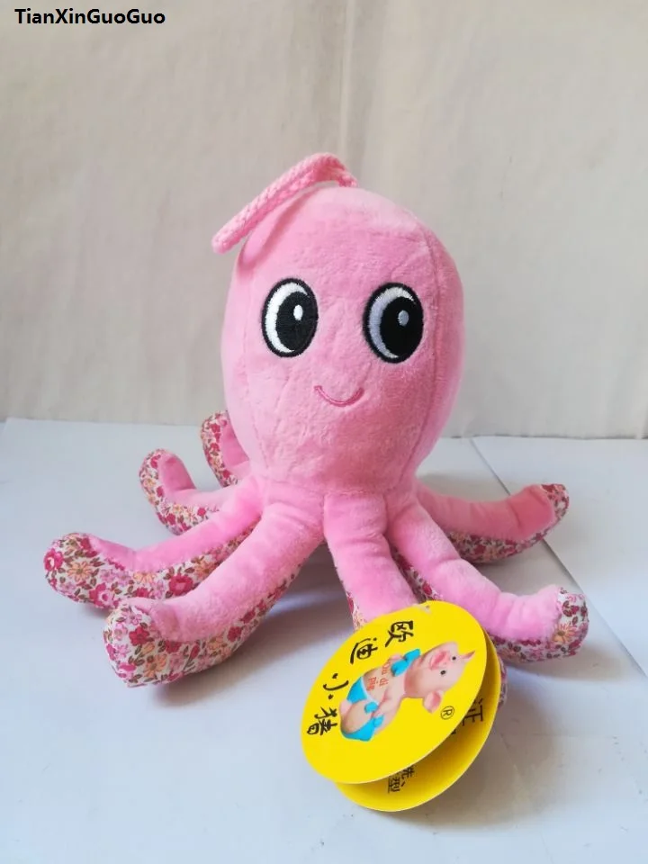 about 20x18cm cartoon octopus plush toy lovely pink octopus soft doll baby toy Christmas gift h2483
about 20x18cm cartoon octopus plush toy lovely pink octopus soft doll baby toy Christmas gift h2483