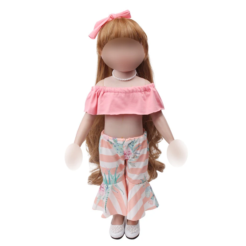 New pink dress set + headband fit 18 inch Girl doll and 43-cm baby dolls clothes accessories c716
New pink dress set + headband fit 18 inch Girl doll and 43-cm baby dolls clothes accessories c716