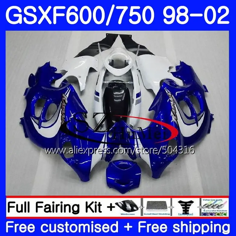 Корпус обтекателя Для SUZUKI KATANA GSX600F GSXF 600 750 28NO.1 GSXF600 98 99 00 01 02 GSXF750 1998 1999 2000 2001 2002 синий белый
Корпус обтекателя Для SUZUKI KATANA GSX600F GSXF 600 750 28NO.1 GSXF600 98 99 00 01 02 GSXF750 1998 1999 2000 2001 2002 синий белый