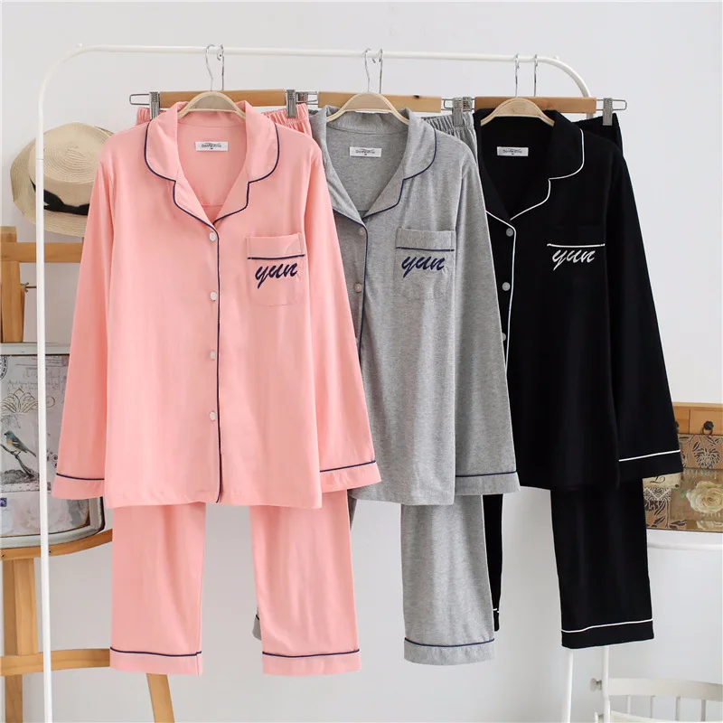 Men Women Knitted Cotton Pajama sets Pijama Hombre Spring Sleepwear Long Pants Male Pyjamas Soft Cozy Lounge Wear 2018 New
Men Women Knitted Cotton Pajama sets Pijama Hombre Spring Sleepwear Long Pants Male Pyjamas Soft Cozy Lounge Wear 2018 New