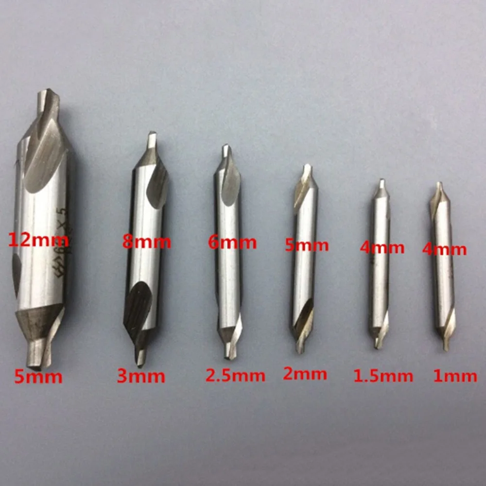 Glass Cutting Hole Saw Industrial Tools 6pcs 60 Degree HSS Countersink Drill Bit Ceramic Cut-on Opener Accessories | Инструменты